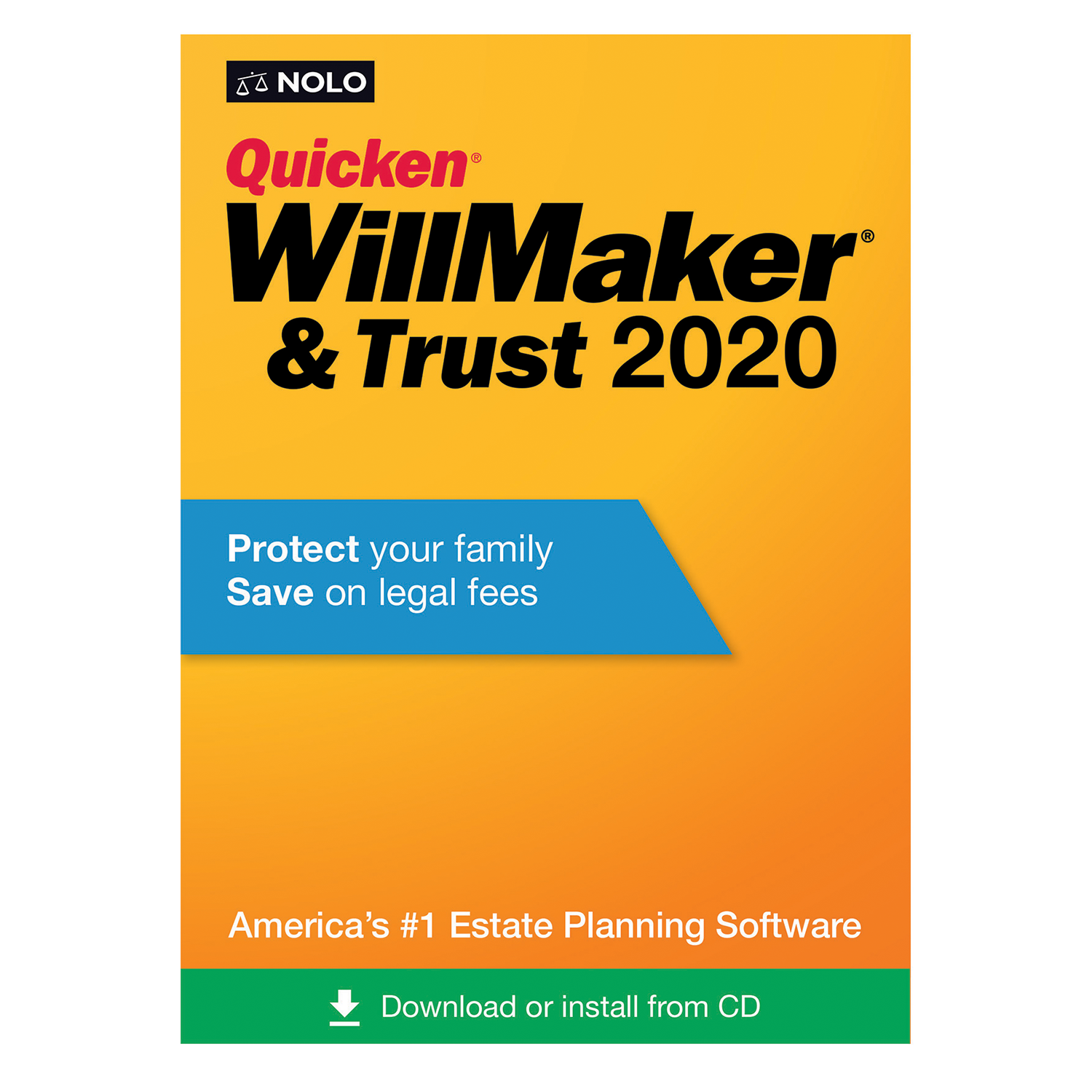 Nolo Quicken WillMaker & Trust (2020) - #OAE4874